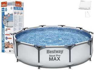 Bassein Bestway "Steel Pro Max", 305x76 hind ja info | Basseinid | kaup24.ee