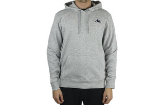 Джемпер мужской Kappa Vend Hooded 707390154101M, серый цена и информация | Мужские толстовки | kaup24.ee