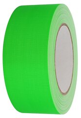 Neoonkleeplint Neon gaffer 19 mm x 25 m, roheline hind ja info | Isolatsiooni- ja tihendus pakkematerjal | kaup24.ee