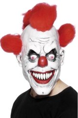Маска клоуна с волосами цена и информация | Карнавальные костюмы | kaup24.ee