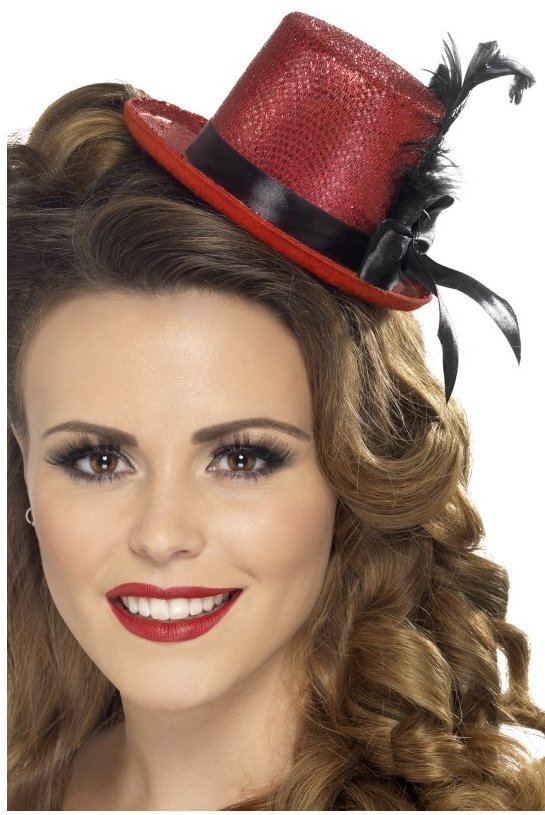 Mini mütsike, punane цена и информация | Karnevali kostüümid | kaup24.ee