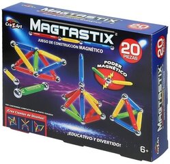 Magtastix magnetpulgad 20 tk hind ja info | Klotsid ja konstruktorid | kaup24.ee