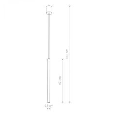 Rippvalgusti Nowodvorski Lighting Laser 8797 hind ja info | Rippvalgustid | kaup24.ee