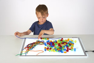 Нанизываемые прозрачные формы, L 73085 цена и информация | Развивающие игрушки | kaup24.ee