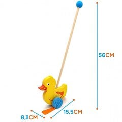 Puidust lükatav mänguasi - Part Viga hind ja info | Imikute mänguasjad | kaup24.ee