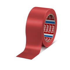 Tesaflex® teip objektide ja takistuste märgistamiseks, 50mm x 33m - punane hind ja info | Käsitööriistad | kaup24.ee