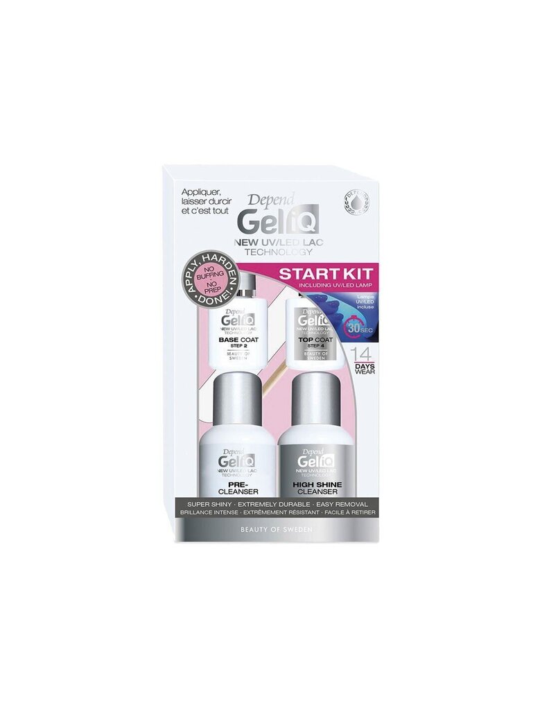 Depend GelLack Gel iQ Start Kit hind ja info | Küünelakid, küünetugevdajad | kaup24.ee