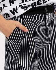 Poiste triibulised püksid Gulliver, must, 134*68*60 cm hind ja info | Poiste püksid | kaup24.ee