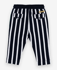 Poiste triibulised püksid Gulliver, must, 74*48 cm hind ja info | Poiste püksid | kaup24.ee