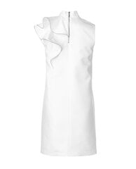 Tüdrukute asümmeetrilise volangiga kleit Gulliver, valge hind ja info | Tüdrukute kleidid | kaup24.ee