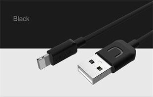 Универсальный кабель Usams US-SJ097 U-Turn USB, 1 м, черный цена и информация | Кабели для телефонов | kaup24.ee