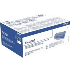 Kassett laserprinterile Brother TN-3520 (TN3520P), must hind ja info | Laserprinteri toonerid | kaup24.ee