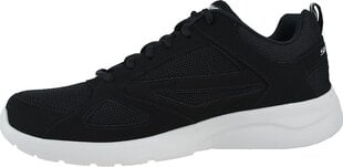 Meeste spordijalatsid Skechers Dynamight 2.0, must hind ja info | Spordi- ja vabaajajalatsid meestele | kaup24.ee