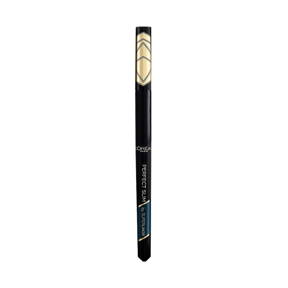 Silmalainer Eyeliner L'Oreal Make Up Perfect Slim 05-teal (0,6 ml) цена и информация | Ripsmetušid, lauvärvid, silmapliiatsid, seerumid | kaup24.ee