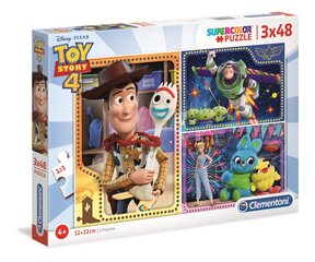 Pusle 3 x 48 Toy Story 4 hind ja info | Pusled | kaup24.ee