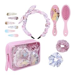 Набор аксессуаров для волос Princess, розовый цвет, 11 шт. цена и информация | Аксессуары для детей | kaup24.ee