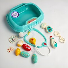 Детский игровой набор доктора в чемоданчике с инструментами, световыми и звуковыми эффектами Woopie  цена и информация | Игрушки для девочек | kaup24.ee