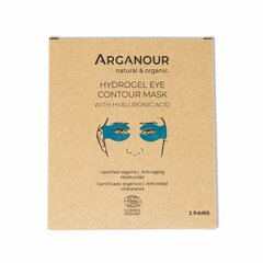 Hüdrogeeli silmakontuuri mask Arganour, 2 tk. цена и информация | Маски для лица, патчи для глаз | kaup24.ee