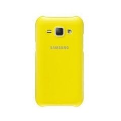 Samsung EF-PJ100BYE Original Back case for J100H Galaxy J1 Yellow цена и информация | Чехлы для телефонов | kaup24.ee