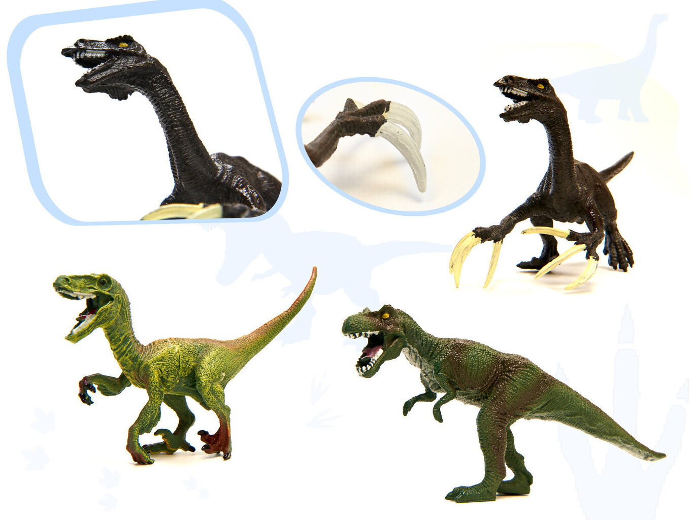 Dinosauruse kujukeste komplekt, 14 tk hind ja info | Arendavad mänguasjad | kaup24.ee