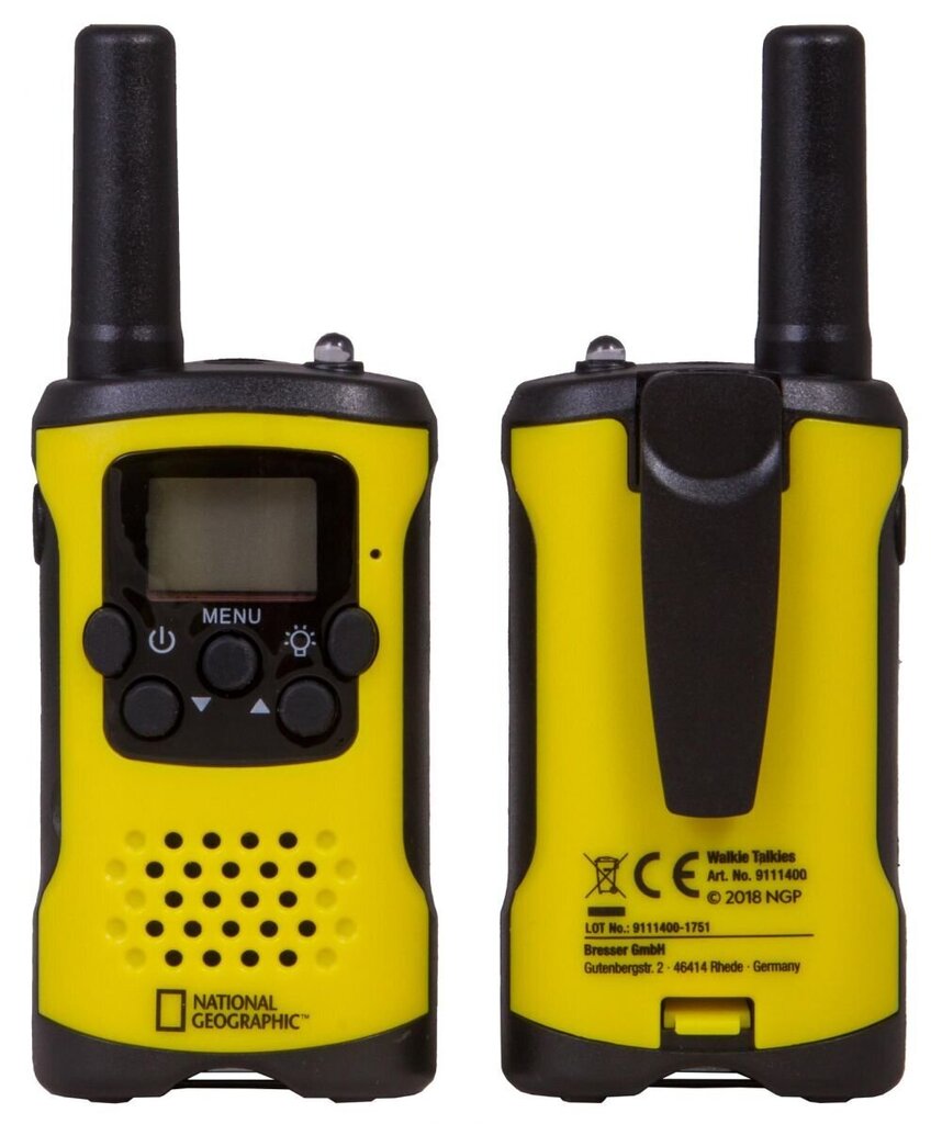 Laste raadiosaatjad Bresser National Geographic FM Walkie Talkie hind ja info | Raadiosaatjad | kaup24.ee