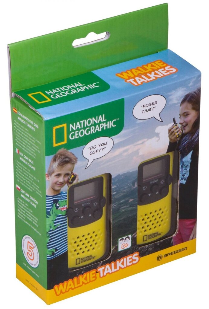 Laste raadiosaatjad Bresser National Geographic FM Walkie Talkie hind ja info | Raadiosaatjad | kaup24.ee