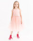 Tüdrukute kleit võrguga Gulliver, roosa hind ja info | Tüdrukute kleidid | kaup24.ee
