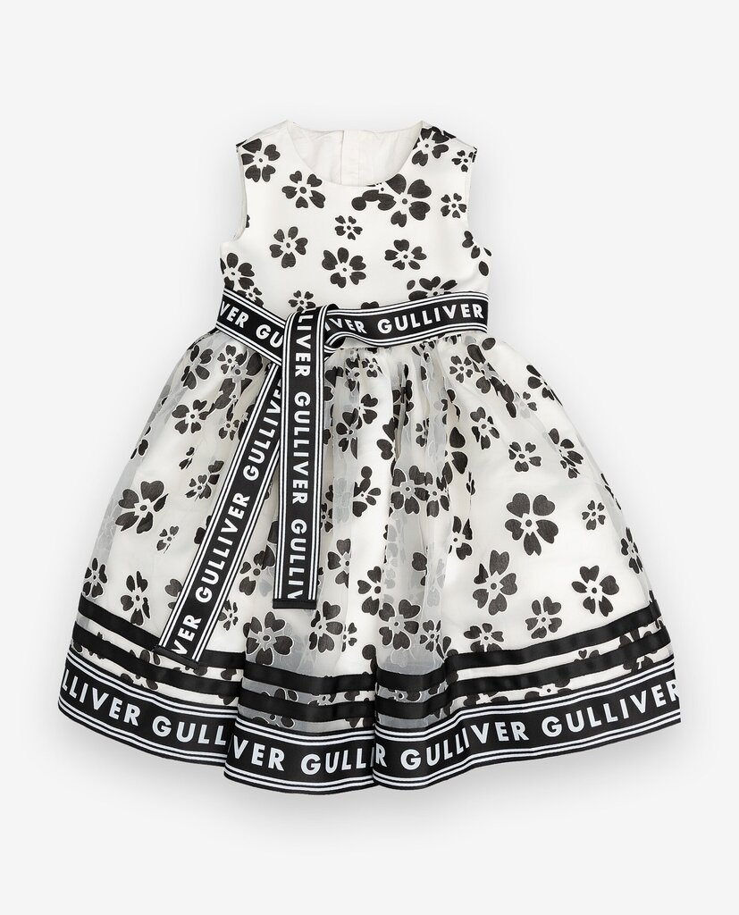 Gulliveri uhke kleit tüdrukutele, valge hind ja info | Tüdrukute kleidid | kaup24.ee