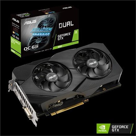 VGA Asus GTX1660S 6GB Dual EVO hind ja info | Videokaardid (GPU) | kaup24.ee