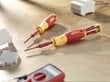 Kruvikeeraja elektrikule õhukeste otstega käepidemes Wiha LiftUp slimBits (6 tk) (Ilma pakendita) hind ja info | Käsitööriistad | kaup24.ee