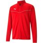 Meeste dressipluus P Puma teamRise Training Poly Jacket M 657392 01, punane hind ja info | Meeste spordiriided | kaup24.ee