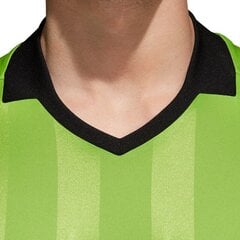 Meeste pikkade varrukatega T-särk Adidas Referee 18 Jersey LS long sleeve jersey M CV6324, roheline hind ja info | Meeste T-särgid | kaup24.ee