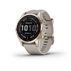 Garmin Fenix 7S Sapphire Solar Gold Titanium 010-02539-21 цена и информация | Смарт-часы (smartwatch) | kaup24.ee