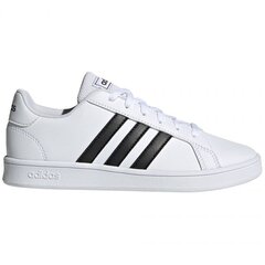 Спортивная обувь для мальчиков Adidas Grand Court K, белая EF0103 цена и информация | Детская спортивная обувь | kaup24.ee