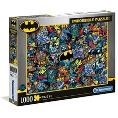 Pusle Clementoni DC Comics Batman Impossible, 1000-osaline hind ja info | Pusled | kaup24.ee