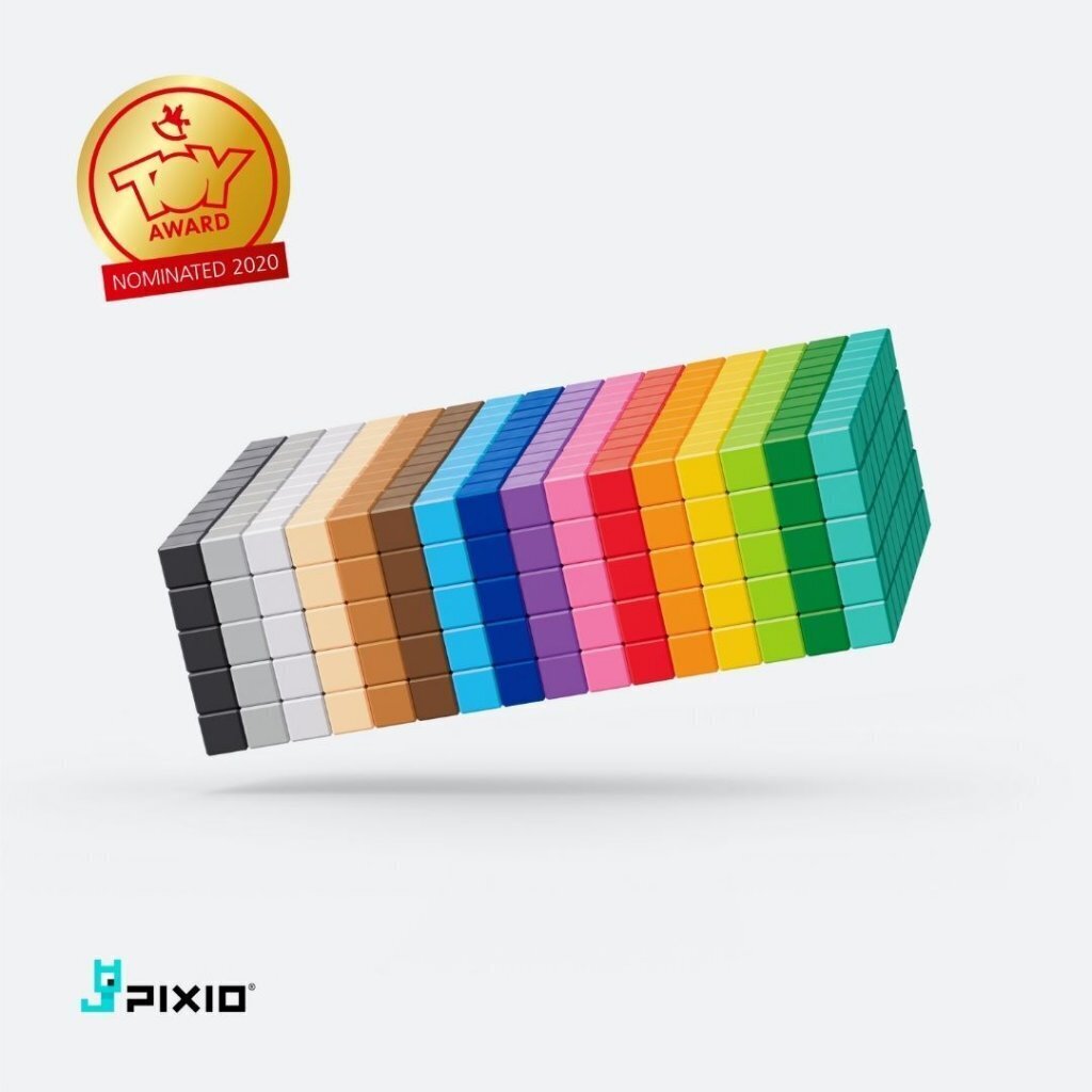 Pixio 100, 6-värvilised magnetblokid ja tasuta tarkvara hind ja info | Klotsid ja konstruktorid | kaup24.ee