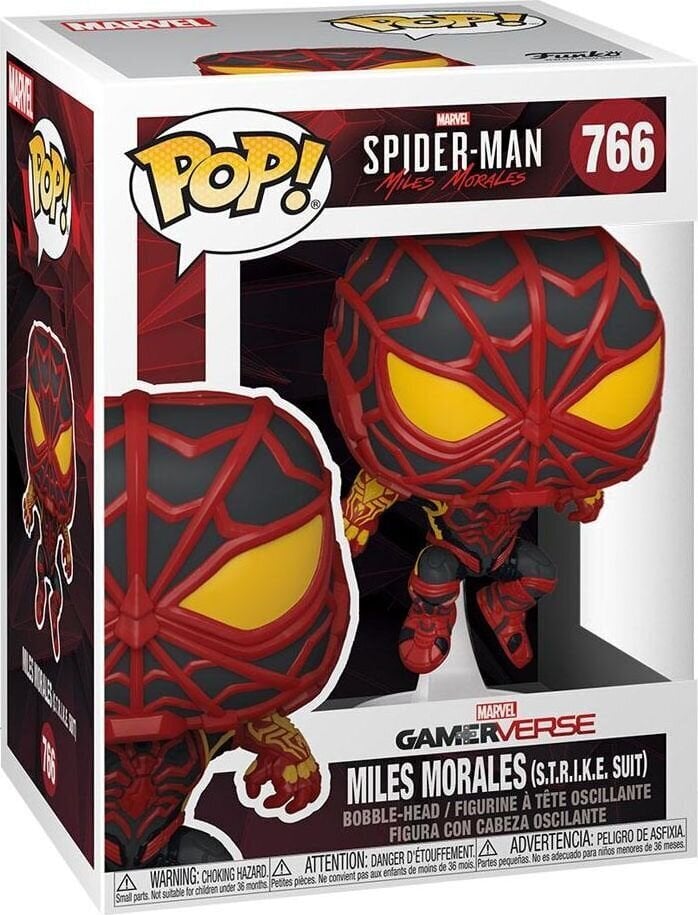 Funko Pop! Marvel 766 Spiderman Miles Morales S.T.R.I.K.E. Suit цена и информация | Fännitooted mänguritele | kaup24.ee