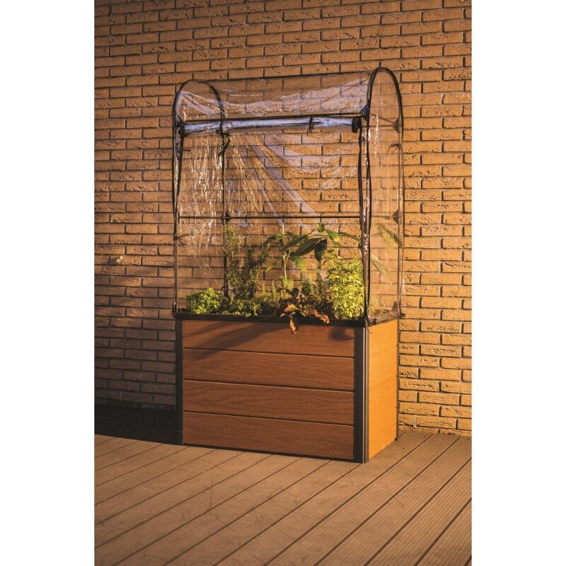Maple green house peenar / minikasvuhoone (pruun) hind ja info | Kasvuhooned | kaup24.ee