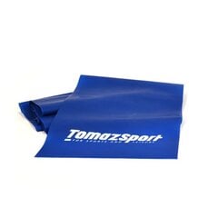 Фитнес-резинка Tomaz Sport Extra Heavy 200x15x0.3 см Синяя 10-12lbs цена и информация | Тренировочные шины | kaup24.ee
