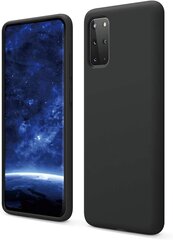 Vedel silikoon ümbris Samsung Galaxy S20 PLUS-le, must hind ja info | Telefoni kaaned, ümbrised | kaup24.ee