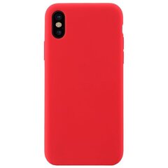 Vedel silikoon ümbris Iphone XS MAX jaoks, punane hind ja info | Telefoni kaaned, ümbrised | kaup24.ee