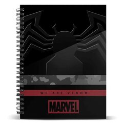 Блокнот Марвел Веном Монстр (Marvel Venom Monster), формат A4 цена и информация | Тетради и бумажные товары | kaup24.ee