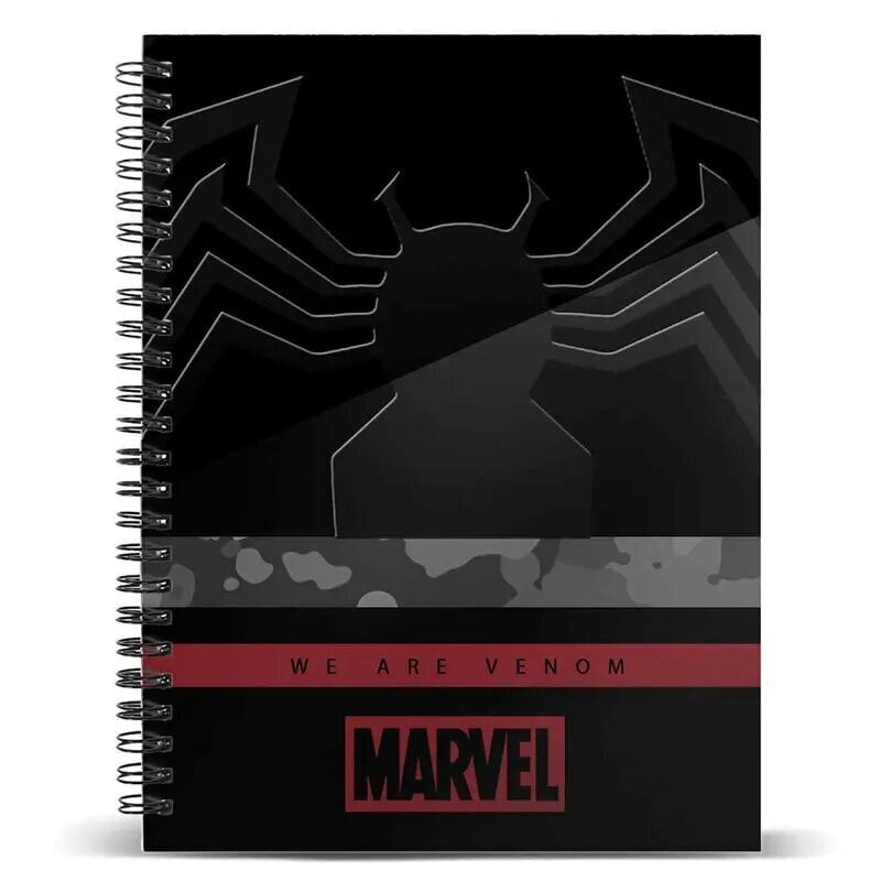 Marvel kaustik A4 Venom koletis hind ja info | Vihikud, märkmikud ja paberikaubad | kaup24.ee