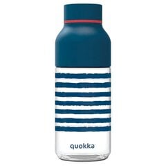 Бутылка для воды синего цвета Quokka, 570 мл цена и информация | Фляги для воды | kaup24.ee