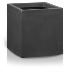 Керамический вазон Ecolite, квадратный, темно-серый, 40 x 40 (В) см цена и информация | Вазоны | kaup24.ee