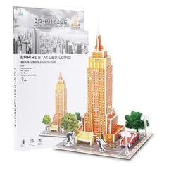 3D pusle "Empire State Building", 30 tk цена и информация | Пазлы | kaup24.ee