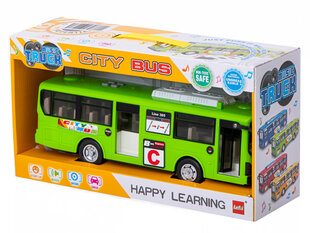 Модель городского автобуса, зеленый цена и информация | Игрушки для мальчиков | kaup24.ee