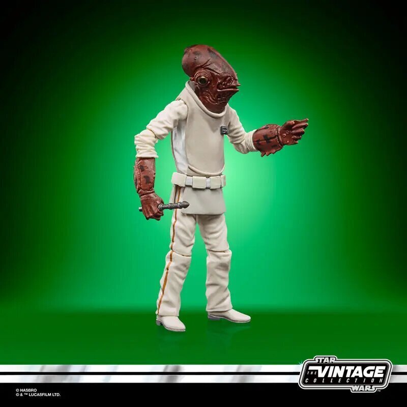 Star Wars Return of the Jedi Admiral Ackbar mänguasi figuur 9,5cm hind ja info | Poiste mänguasjad | kaup24.ee