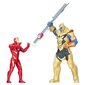 Marvel 2 mängufiguuri komplekt Avengers Raudmees vs Thanos цена и информация | Poiste mänguasjad | kaup24.ee