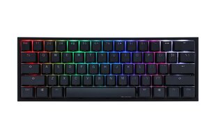 Ducky ONE 2 Mini RGB US Speed Silver Switch hind ja info | Klaviatuurid | kaup24.ee